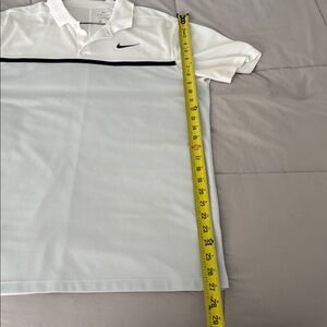 Nike White Polo with Black Accent